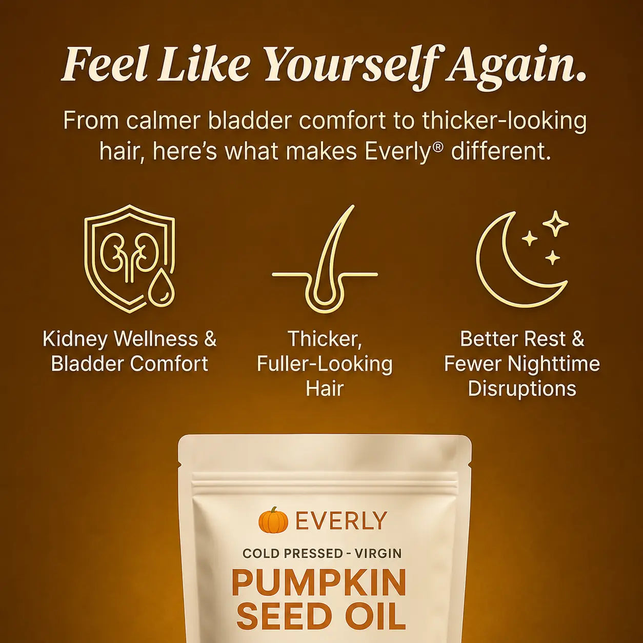 Everly Pumpkin Seed Oil™ Softgels