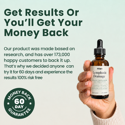 FEM+ Lymphatic Drainage Drops - Release Trapped Fluid