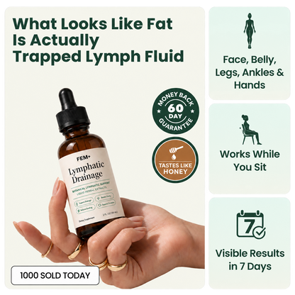 FEM+ Lymphatic Drainage Drops - Release Trapped Fluid