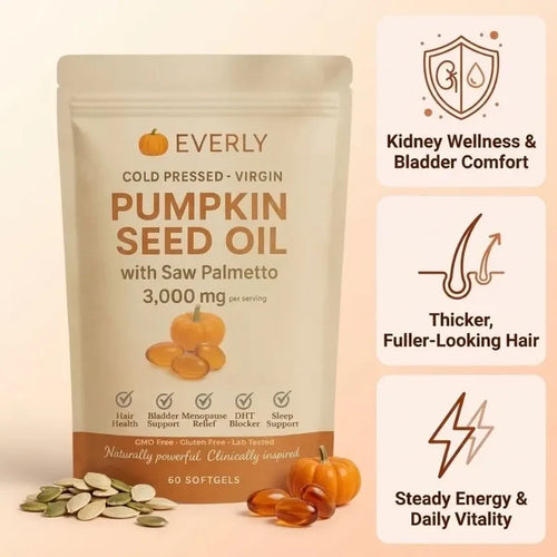 Everly Pumpkin Seed Oil™ Softgels