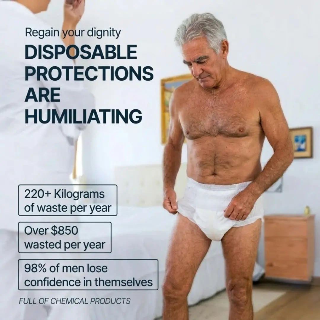 Dry Guard - Men’s Ultra Absorbent Washable Incontinence Boxer