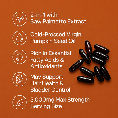 Everly Pumpkin Seed Oil™ Softgels